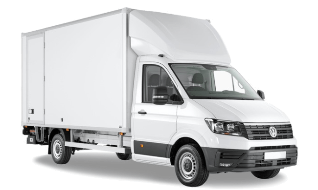 Bestelwagen met laadklep 19m³